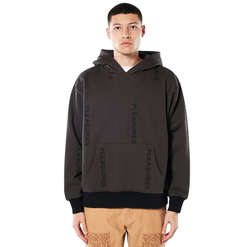 Pleasures Men's Gray Hoodie Size: XL